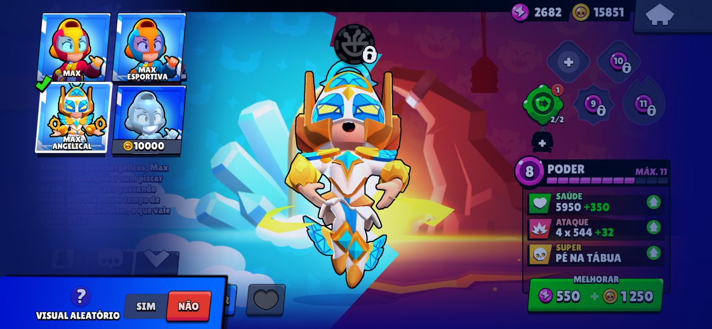 CONTA BRAWL STARS | 70 BRAWLERS | 14.549 TROFÉUS | 4 PRESTÍGIOS