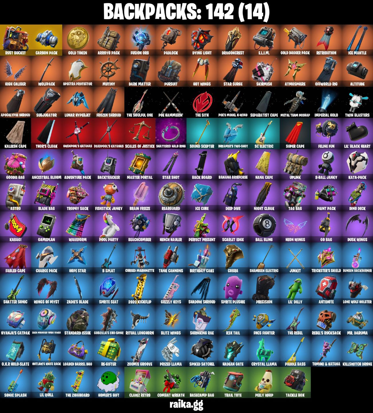 100 skins | OG STW | The Reaper | Elite Agent | Gold Midas Spike Omega Ragnarok
