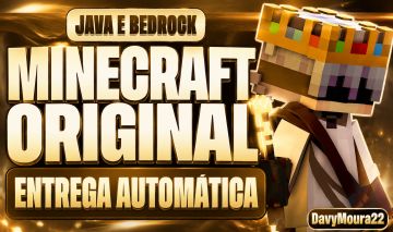 MINECRAFT JAVA + BEDROCK ORIGINAL | ENTREGA AUTOMÁTICA/IMEDIATA