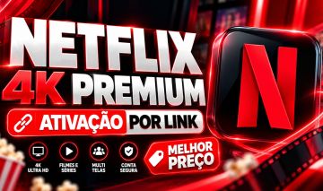 NETFLIX 4K PREMIUM | 7 DIAS DE ACESSO | ATIVAÇÃO VIA LINK | ENTREGA RÁPIDA
