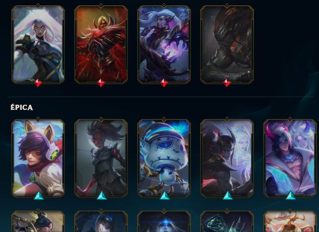 CONTA LOL 2018 - SKINS 306 - 78 CROMAS - Acompanha conta Valorant + skins