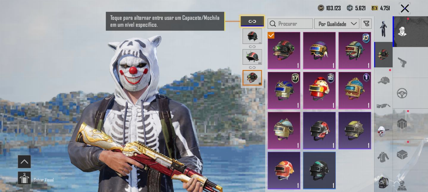 Conta pubg mobile com skin raras