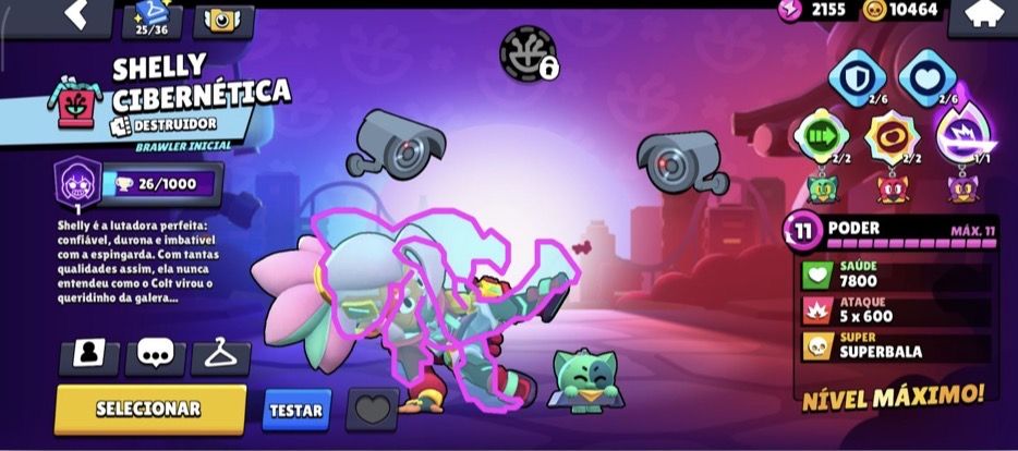 Conta de braw star super upada