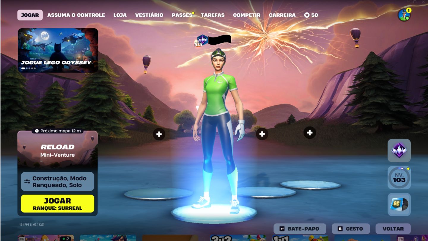 CONTA FORTNITE | 189 SKINS | PASSES ANTIGOS | MUITOS ITENS | CONTA COMPLETA