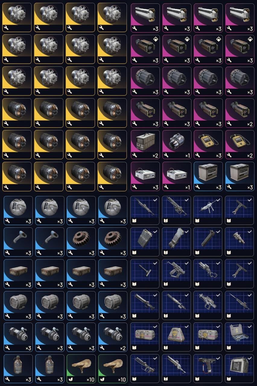 ITENS PARA ARC RAIDERS