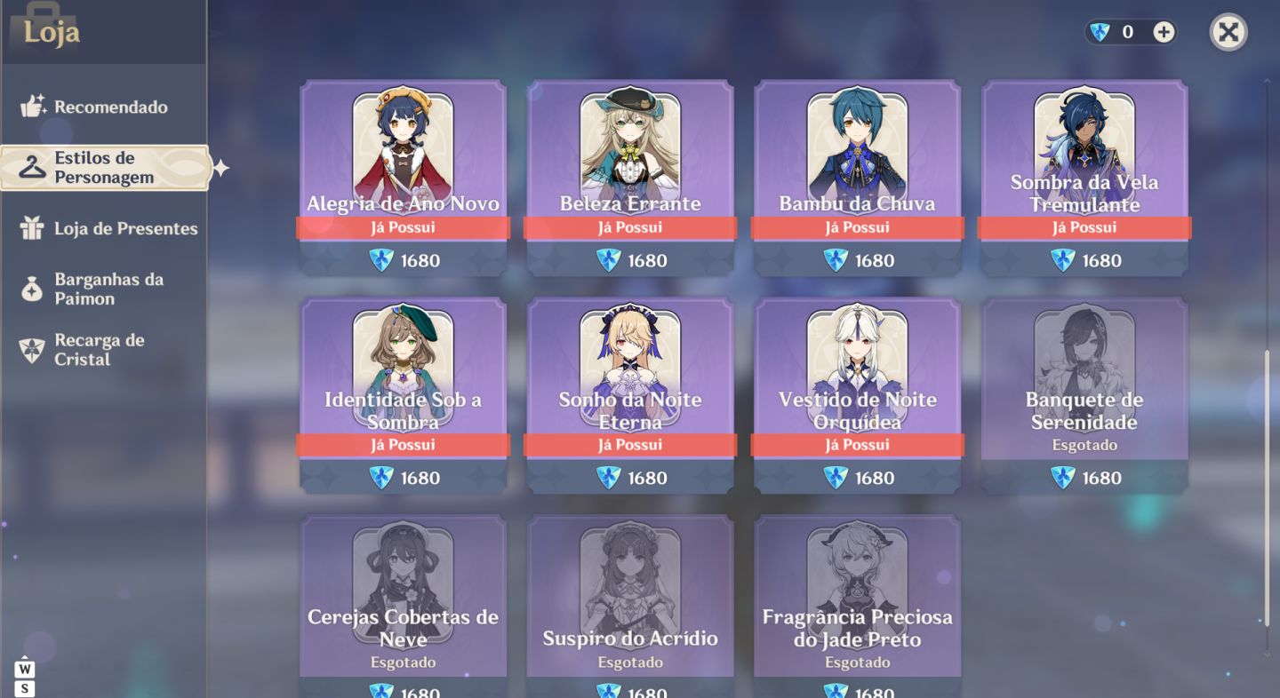 CONTA HOYOVERSE: Genshin, Star Rail, ZZZ e Honkai Impact