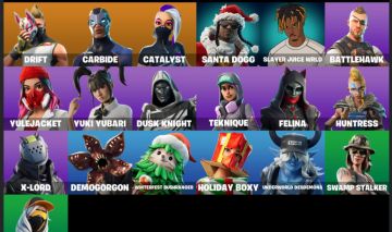 CONTA FORTNITE BARATA COM 19 SKINS LEIA A DESCRINÇÃO!!