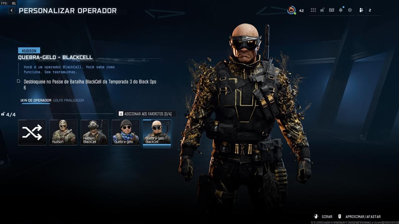 CONTA COMPLETA WARZONE