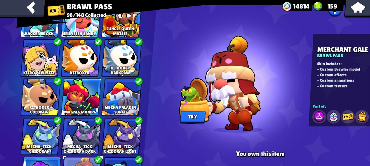 CONTA RARA BRAWL STARS + CLASH ROYALE