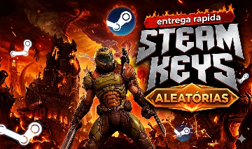 STEAM KEYS ALEATÓRIAS-ATIVAÇÃO DIRETA | 100% ORIGINAL | ENTREGA AGORA