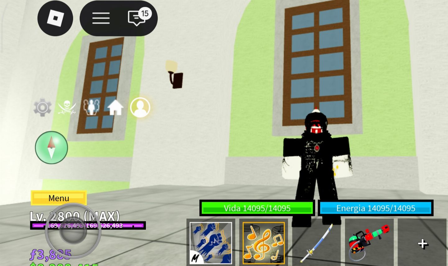 Conta de blox fruts para iniciar,com stens bons e NVL max