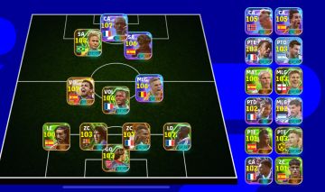 CONTA EFOOTBALL 2242 DE FORÇA | NEYMAR PRIME 108 | VIEIRA E RODRI | DEMBELE BLTZ