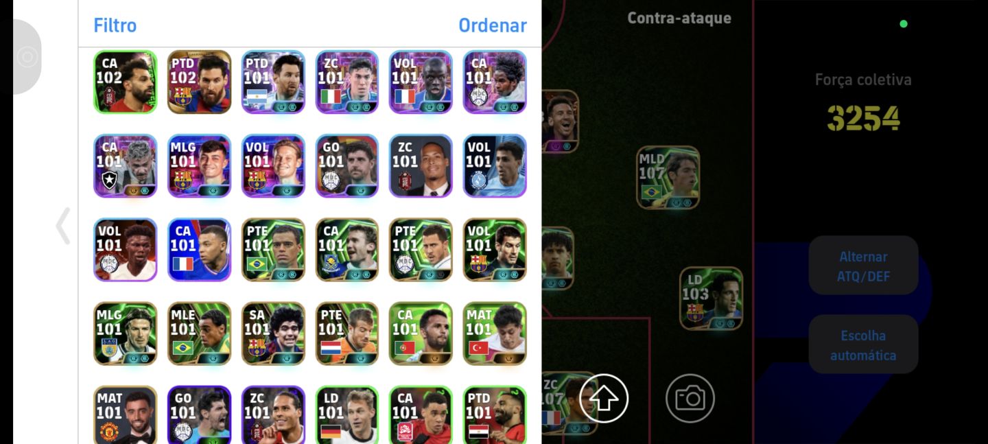Conta efotball mobile 1 divisão