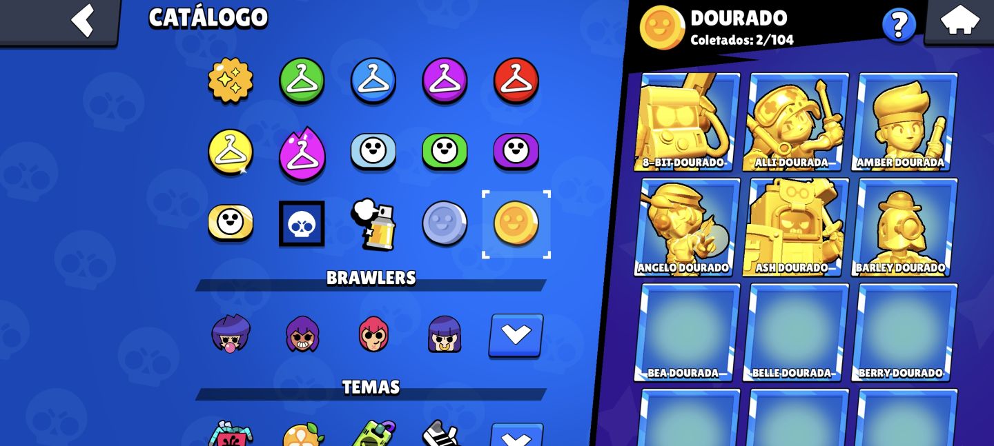 Conta Brawl Stars 100k troféus