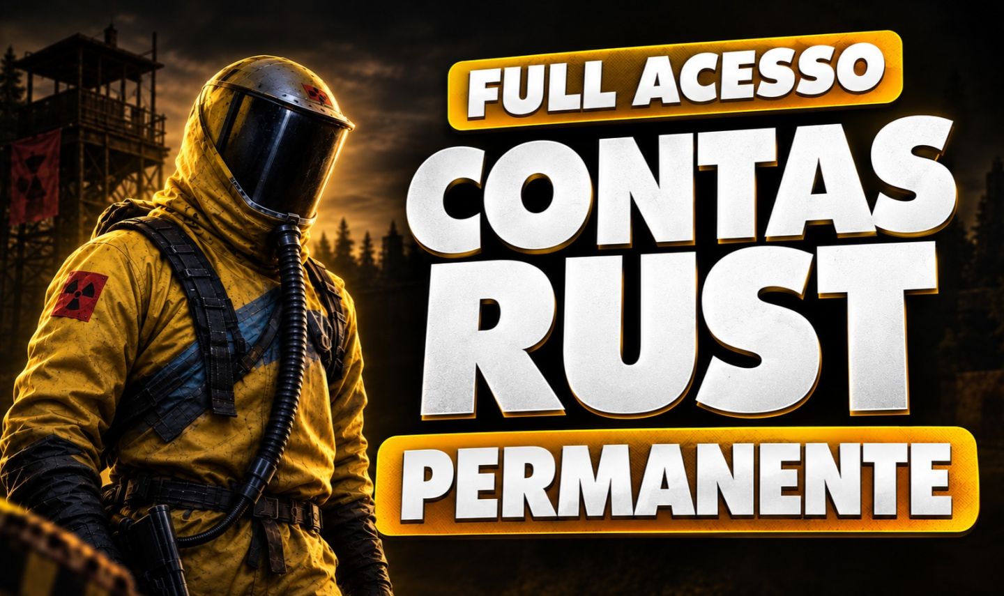 CONTAS RUST 100% ONLINE ( FULL ACESSO - PERMANENTE ) STEAM + HORAS JOGADAS
