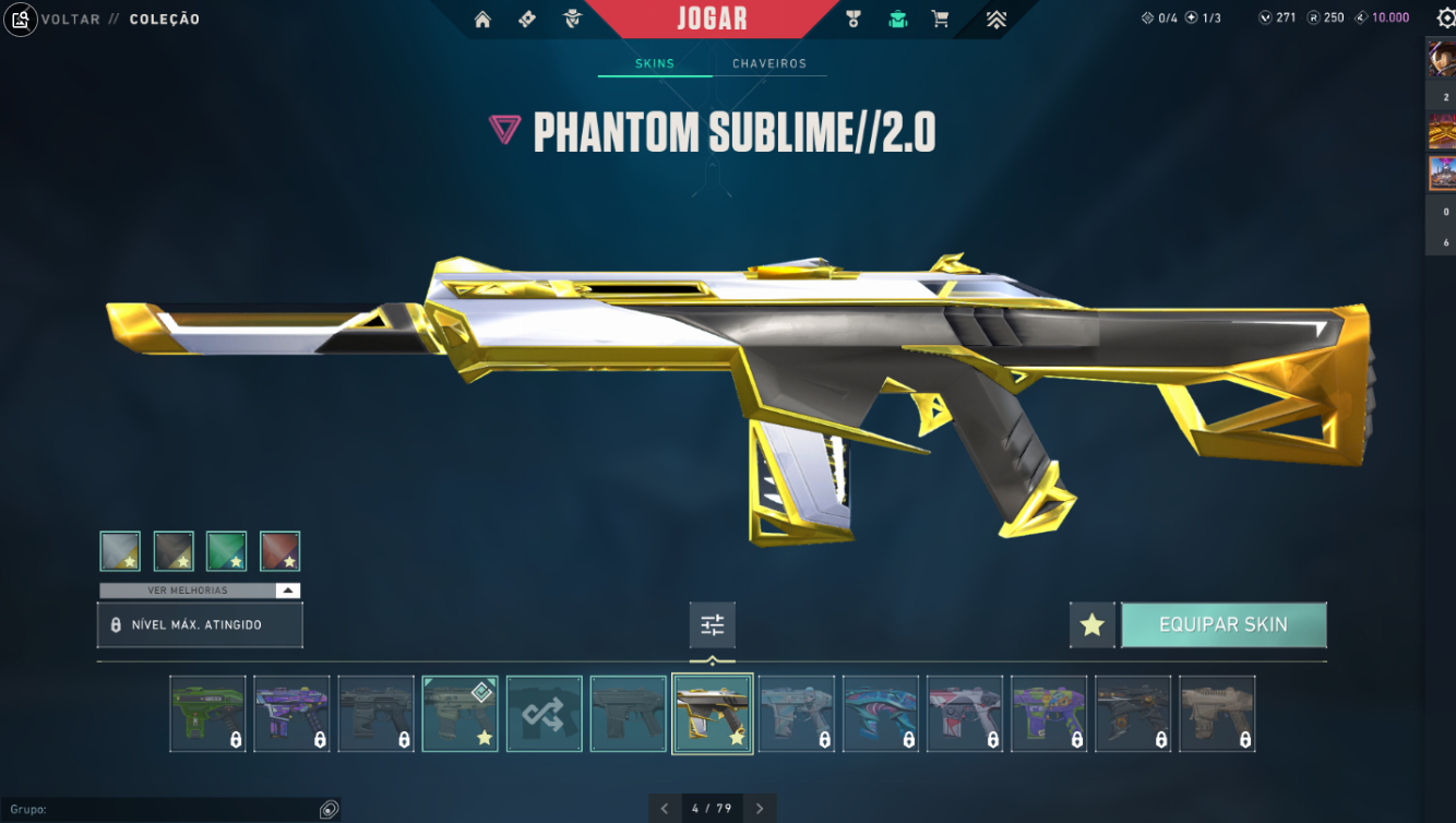 CONTA VALORANT COM SKINS RARAS FULL ACESSO