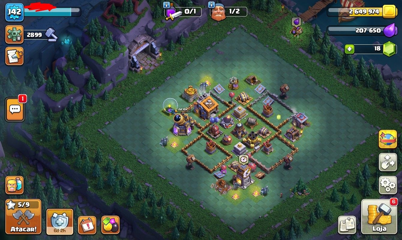 CV13 RECENTE | CV12 FULL | 6 SKINS + PAISAGEM | TH13 NEW / TH12 MAXED