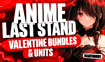 Glitched Units!! / Cápsulas De Natal Barato - Anime Last Stand - ALS