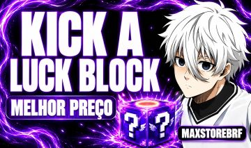 CHUTE UM BLOCO DA SORTE / KICK A LUCK BLOCK (GAMEPASS/BRAINROTS)[MENOR PREÇO]