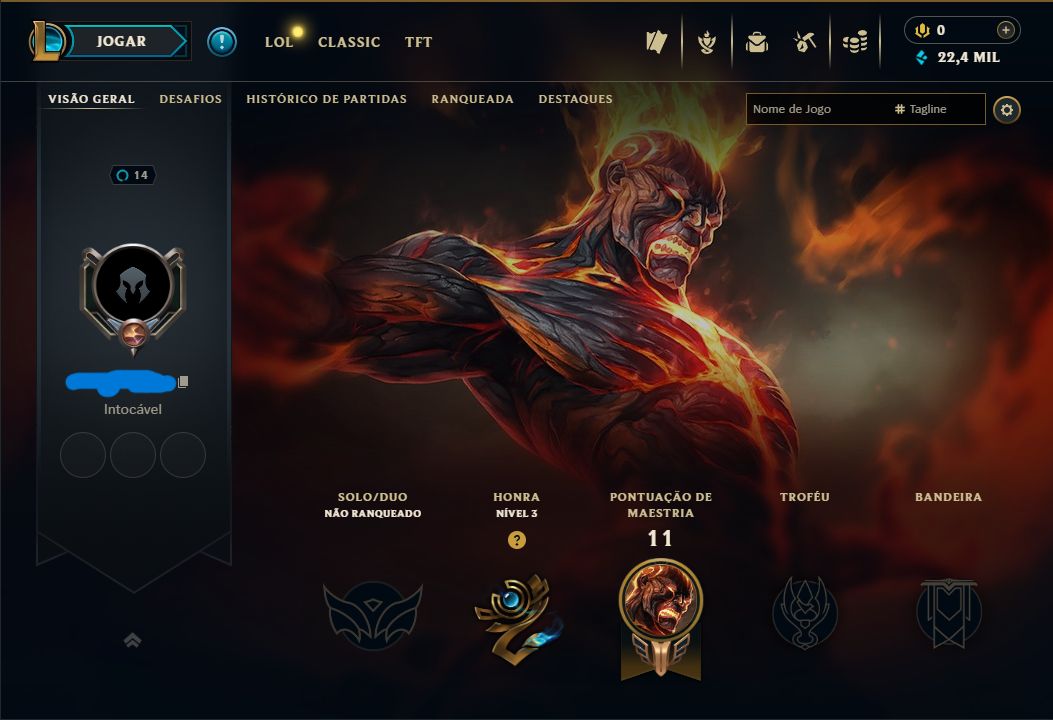 Contas LoL LowLvL com Idade Verificada
