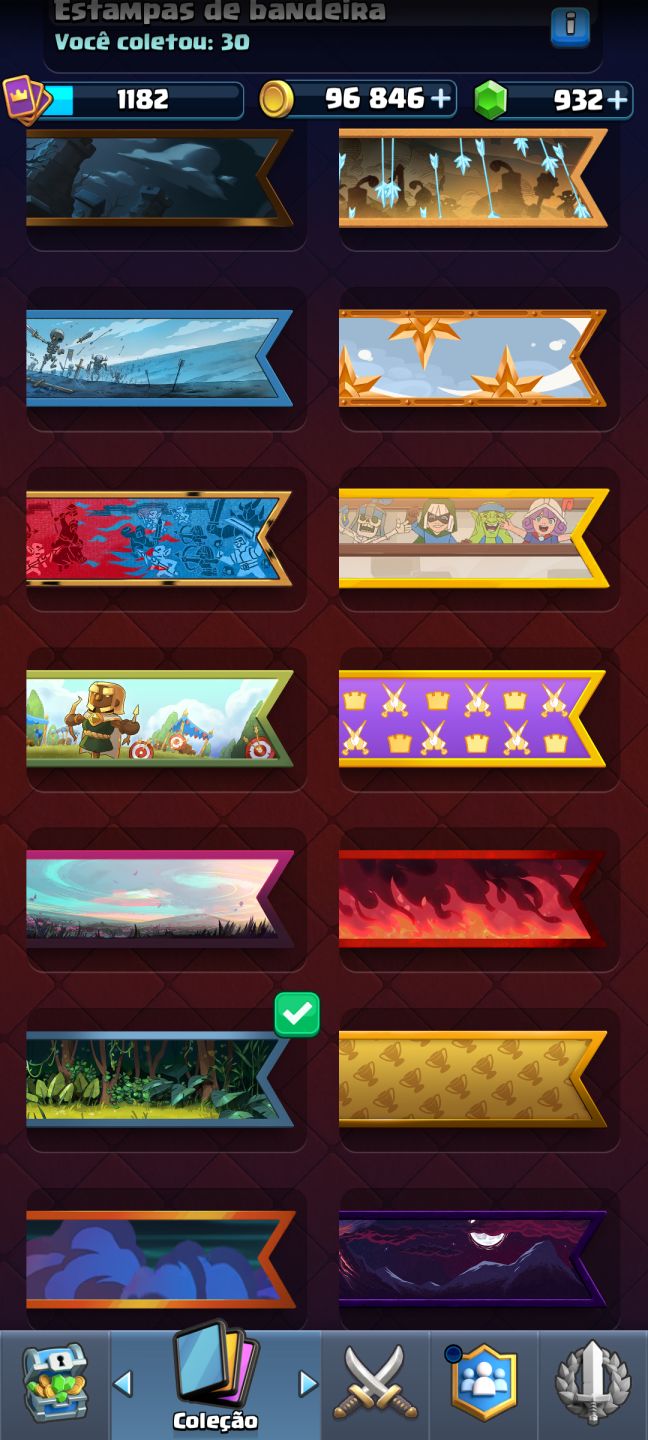 Conta Clash Royale (5596 troféus/arena 16)