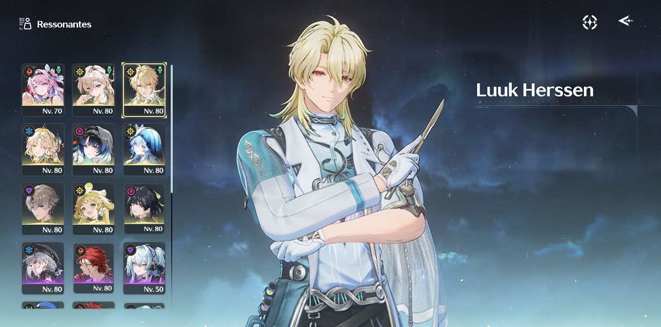Luuk Herssen + bis, Lynae bis / personagens 5 estrelas e Rebecca