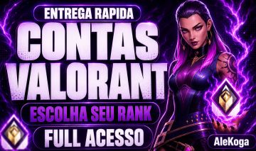 CONTAS VALORANT ESCOLHA SEU RANK!! | FERRO... | SMURF MELHOR PREÇO DO MERCADO