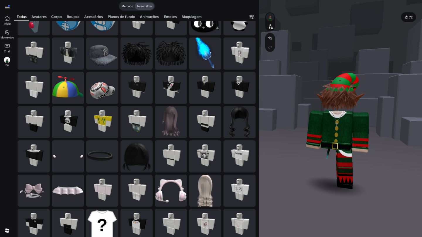 KORBLOX + HEADLESS - 180K+ GASTOS NO PREÇO - SKINS MASC E FEM