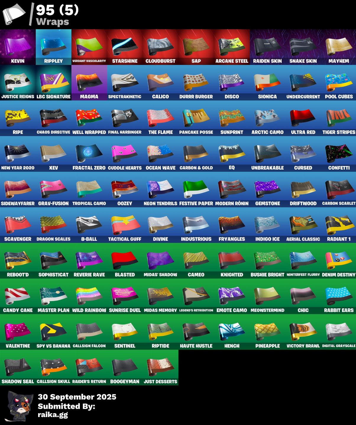 CONTA 113 SKINS OG SEASON 3