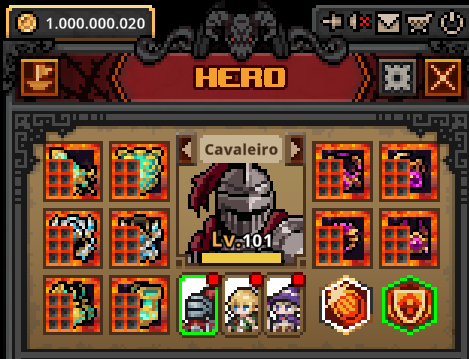 TBH: Task Bar Hero - Full Cosmic + Todos level 101 - Todas Runas +BRINDES