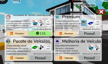 Conta de roblox com prêmios no brookhaven,car dealership tycoon e muito mais.