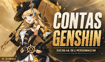YSZZ - CONTA GENSHIN IMPACT COM T5 À ESCOLHA / ENTREGA IMEDIATA +2400 VENDAS