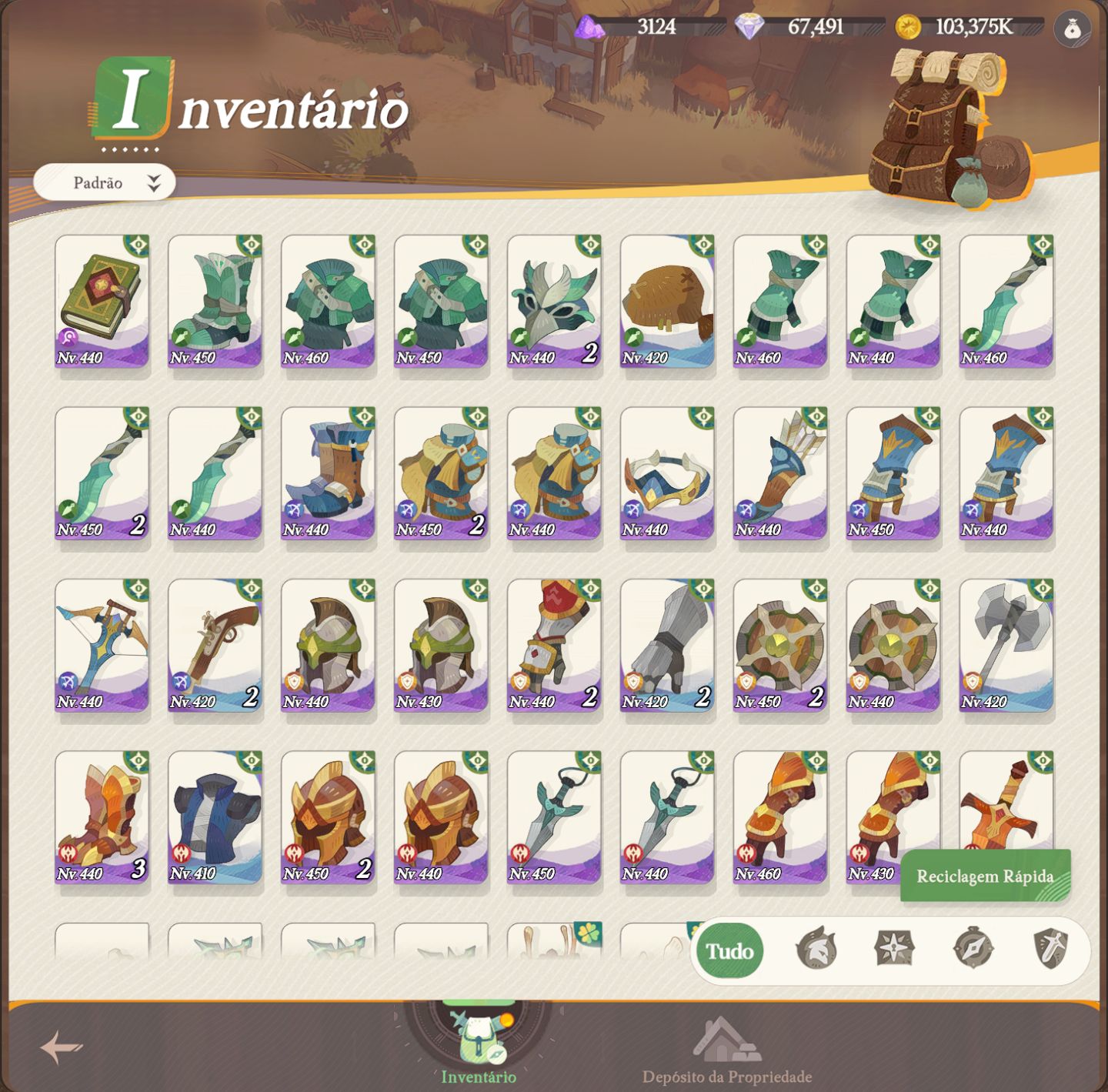 Conta AFK Journey - Global Server