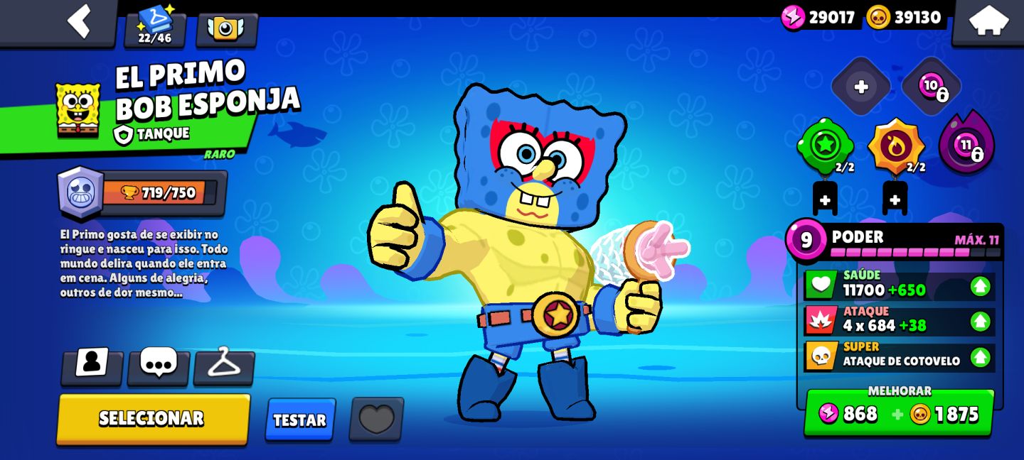 CONTA DE BRAWL STARS 2018 SUPER RARA