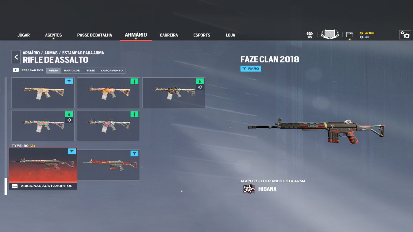 Conta nivel 292 desde 2016 com skins raras para pc, aceito negociacao