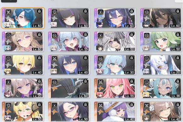 CZN TODOS PERSONAGENS +COPIAS E PARTNER falta 3 CHAR SÓ. LUKE E6 ARABELA PARTNER