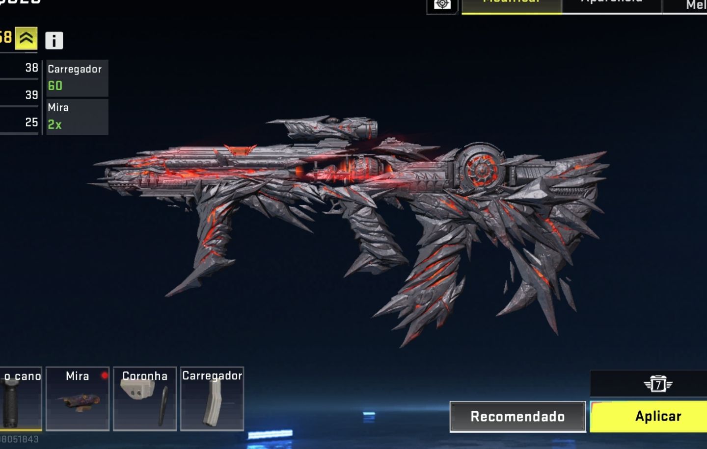 Conta Blood Strike - Skin Eterna da P90 Empírea
