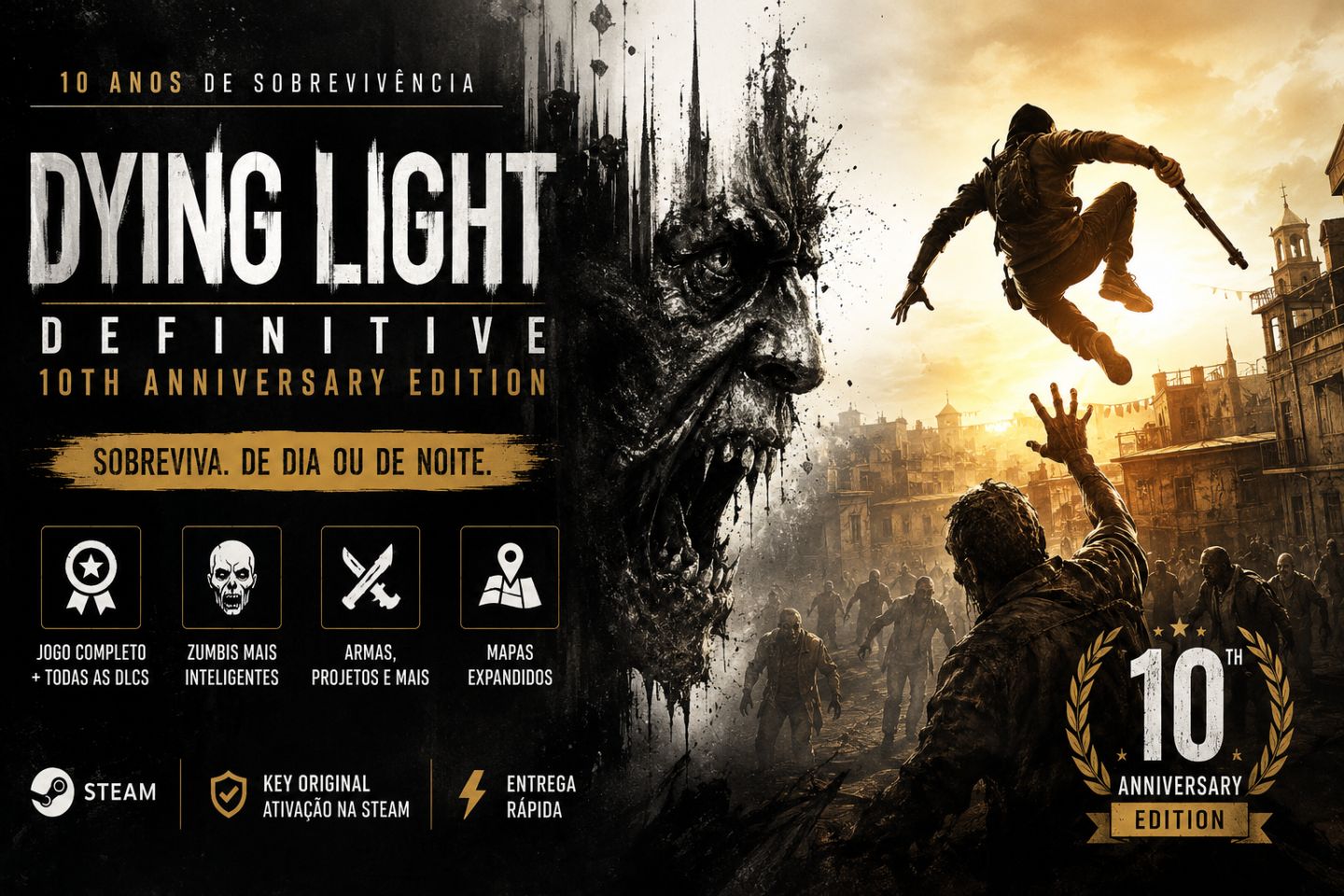 Dying Light: Definitive 10th Anniversary Edition | Steam Key Original
