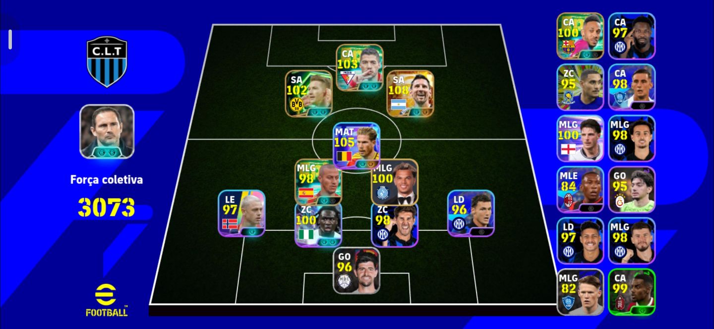 [PROMOÇÃO] CONTA COM MESSI 111, DE BRUYNE 105, SUARES 104 REUS 103 E MUITO MAIS