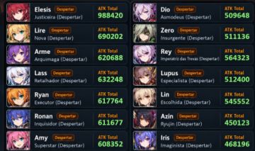 Conta grand chase clasic mid/end game