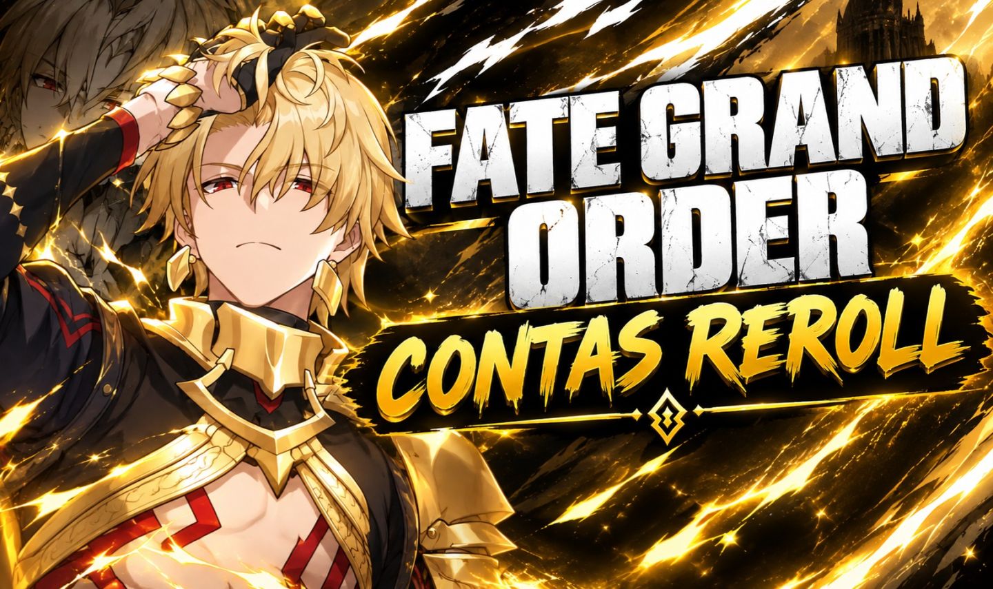 10% OFF FATE GRAND ORDER | MELHORES PRECOS | CONTAS REROLL