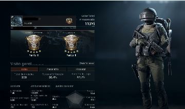 [PROMOÇÃO] CONTA PERITO ll ARENA BREAKOUT INFINITE - 110M STASH + 63M EM KOENS