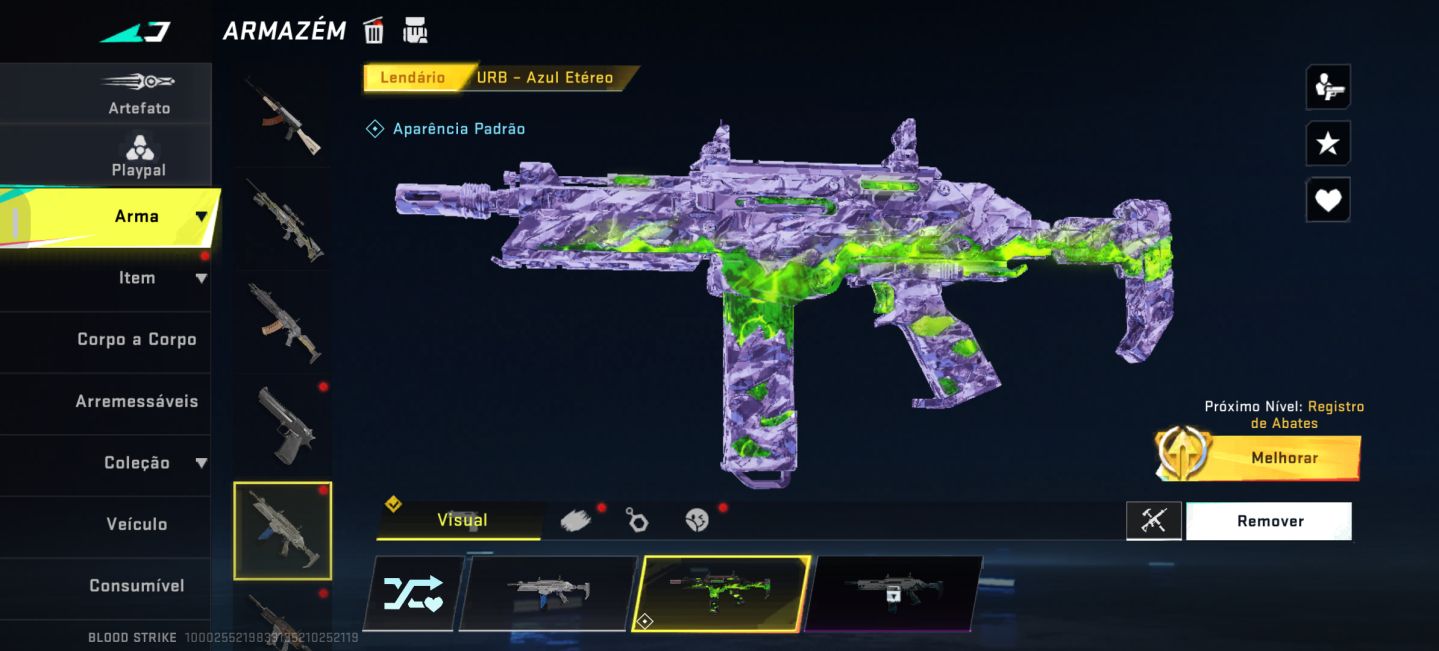 Conta com várias ultras e skin única do Enzo Fernandez limitada