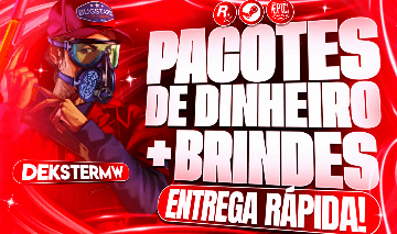 [UP DE CONTAS] GTA 5 ONLINE PC | PACOTES DE DINHEIRO + BRINDES