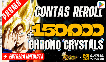 Dragon Ball Legends - Contas Rerroll com CHRONO CRYSTALS | PROMOÇÃO [ANDROID]