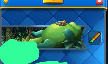 Conta de clash royale e emotes raros que não volta para para jogo