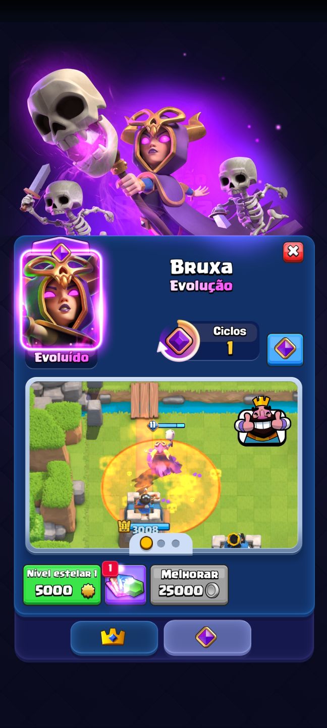 CONTA CLASH ROYALE 6426 TROFÉUS