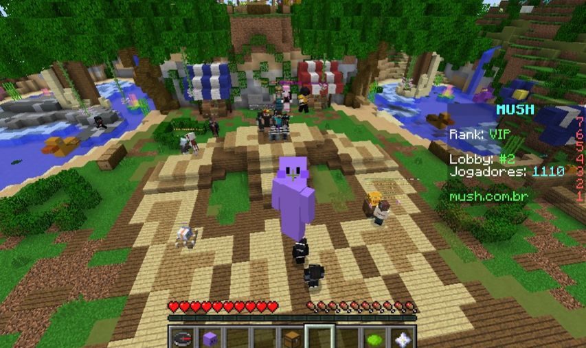 CONTA MINECRAFT - VIP NO MUSH E NO FLAME, TOP KILL DO ARENA