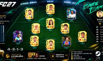 CONTA EA FC 27 ULTIMATE PC | TIME 4.15 MILHÕES | 4K FIFA POINTS | 300K COINS