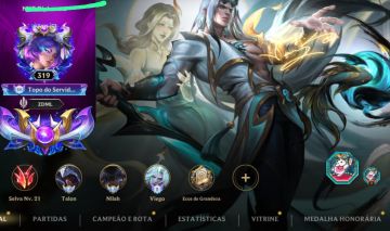 CONTA MONARCA E LENDA TOP1 MAIN JG EXCLUSIVA, TOP 1 VARIOS PERSONAGENS